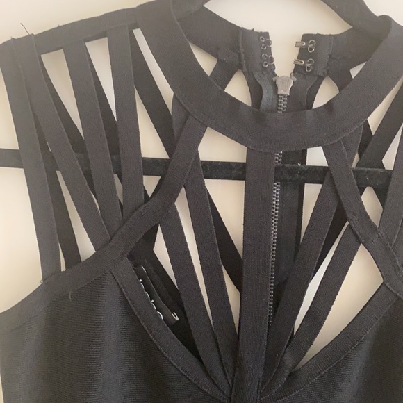 Bebe bodycon dress - Black - Picture 4 of 7